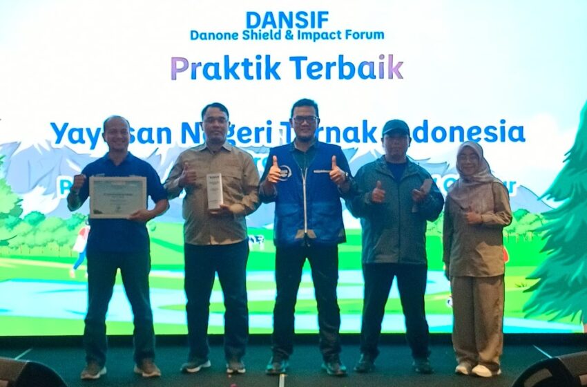  Yayasan Negeri Ternak Indonesia Raih Penghargaan Praktik Terbaik Pemberdayaan Masyarakat di DANSIF 2026